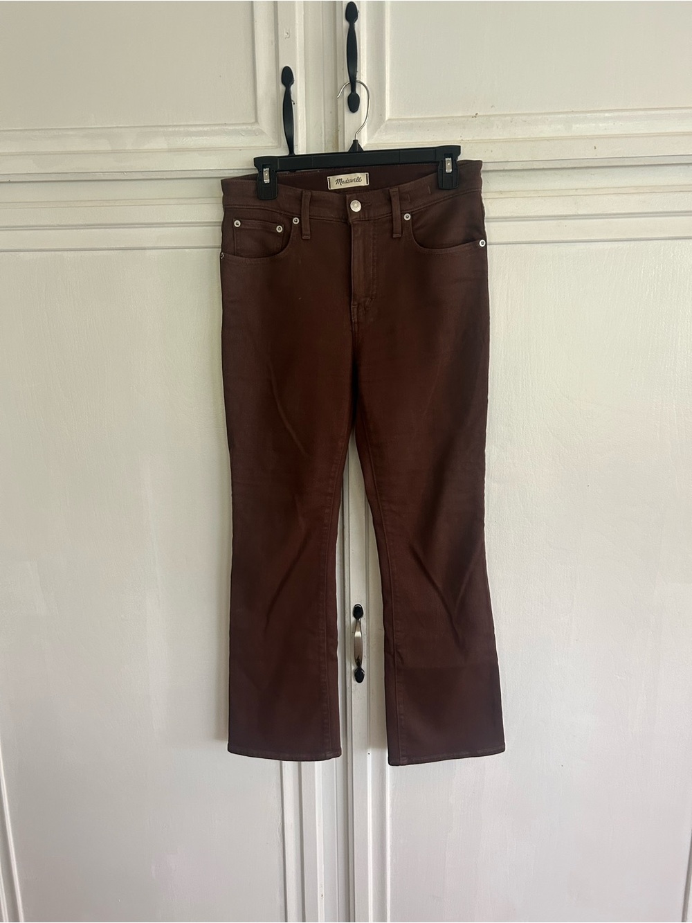 Madewell Women's Brown Flare Jeans